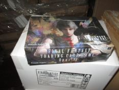 100 Packs of Trading Card Game Cards - Final Fantasy Game Cards - New and Selaed