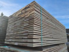 50x Fresh Sawn Softwood Mixed Larch / Douglas Fir Boards / Planks / Cladding
