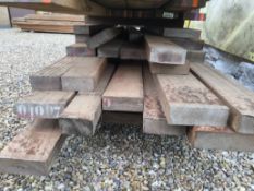 34x Job Lot Hardwood Dry Sawn Timber African Sapele Boards ( Seconds )