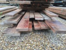 30x Job Lot Hardwood Dry Sawn Timber African Sapele Boards ( Seconds )