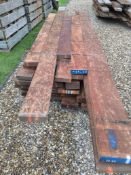 32x Job Lot Hardwood Dry Sawn Timber African Sapele Boards ( Seconds )