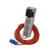20M MOBILE MAINS UNIT WITH 3 PLUG SOCKETS AND RCD