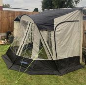 260cm 'STYLISH' BAY WINDOW PORCH CARAVAN AWNING PU 3000mm