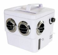 TRANSCOOL EVAPORATIVE AIR COOLER, 12V 24V 240V. (NEW DESIGN) WHITE