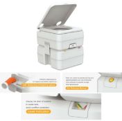 20 Litre '2022 model' MULTIFUNCTIONAL PORTABLE TOILET