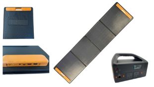 1000W PURE SINEWAVE POWER STATION WITH SOLAR PANEL