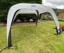 INFLATABLE 4m x 4m AIR EVENT SUN SHELTER CANOPY + 2 SIDE WALLS garden gazebo