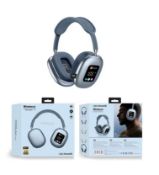Wireless Bluetooth Headset With RGB Display, HiFi Sound, ANC & Waterproof