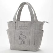 Disney x Snoopy Corduroy Tote – The Perfect Blend of Cute & Casual! Grey