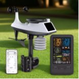 Smart Weather Station With Colour Display, Real-Time Forecast, Multi-Language, Enhanced Connectiv...