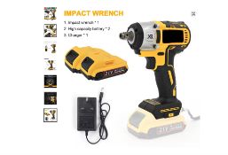 21V Cordless Electric Impact Wrench 1/2