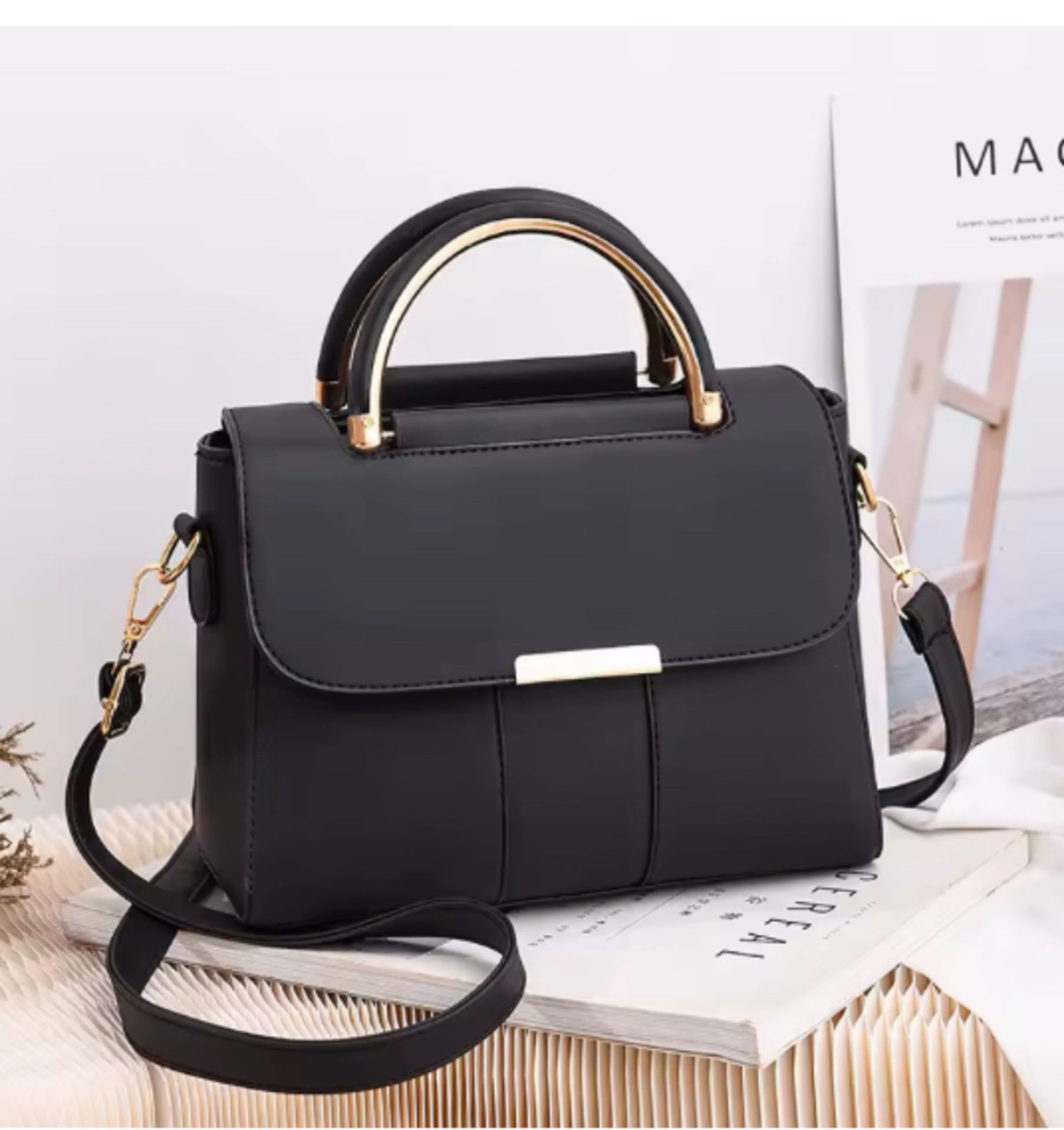 New Fashion PU Leather Crossbody Bag – Sleek, Stylish & Perfectly Practical!