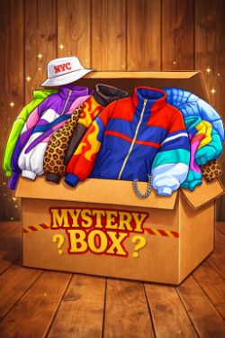 Mystery Traders Box of Clearance Vintage Jackets/Hoodies/Tops 10 Pieces