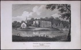Tabley House & Chapel Cheshire Antique 224 Years-Old Steel-Engraving-72
