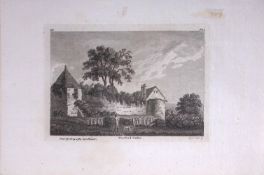 Hereford Castle Francis Grose Rare 240 Years-Old Copper Engraving-23