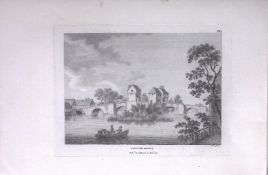 Bedford Bridge Francis Grose Rare 240 Years-Old Copper Engraving-21