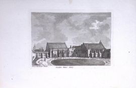 London Croydon Palace Francis Grose Rare 240 Years-Old Copper Engraving-28