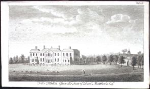 Essex Felix Hall Scarce Georgian Copper Antique 1776 Engraving-133.