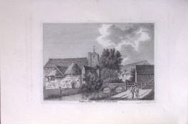Essex Waltham Abbey Francis Grose Rare 240 Years-Old Copper Engraving-22