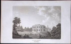 Liverpool Lancashire Gilead House Antique 218 Years-Old Steel-Engraving-1