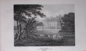 Frogmore Windsor Berkshire Antique 226 Years-Old Georgian Steel-Engraving-443