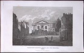 Oxford Clarendon Printing House Antique 212 Years-Old Steel-Engraving-47