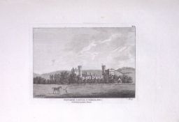 Cumbria Naworth Castle Francis Grose Rare 240 Years-Old Copper Engraving-1