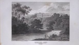 Dukinfield Lodge Cheshire Antique 224 Years-Old Steel-Engraving-71