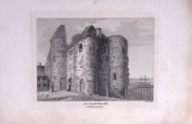 Sussex The Prison at Rye Francis Grose Rare 240 Years-Old Copper Engraving-32
