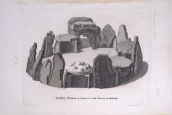 Jersey The Druid’s Temple Francis Grose Rare 240 Years-Old Copper Engraving-12