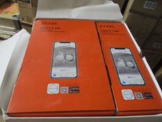 Boxed Unused 3 Pack Xyxel Multy WIFI Booster Kit