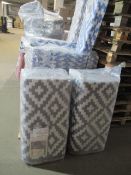 2 x Large Size Awning Carpets Caravan Camping 270cm x 360cm ( 9 x 12 ) - RRP £75 each