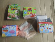 Assorted Bath Bomb and Gellibath Toys