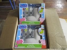 3 x Peppa Pig Paint A Boot Kit RRP £12.99 each Brand New Sealed