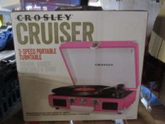 Brand New Unused Portable Record Player