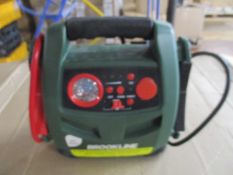 Brookstone Unused Jump Starter Unit With Tyre Inflator