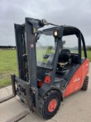 LINDE - H35D, Diesel Forklift Truck Container Spec (8976 hours)