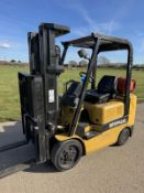 CATERPILLAR, 2.5 Tonne Gas Forklift Triple (Container Spec - 7,638)