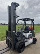 NISSAN, 2 Tonne Gas Forklift Truck with 6.3 Triple (12,030 hours)