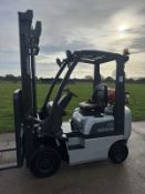 2013, Nissan 1.5 Tonne Gas Forklift Truck (7k hours)