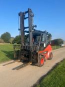 2017 - Linde H80D Diesel forklift truck with Side Shift (15k hours)