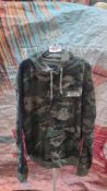 Angelo Letrico Green Camo Hoodie Size L. Est £20