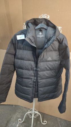 Adidas Black Puffer Coat Size XL. Est £45