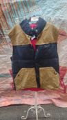 Tommy Hilfiger Yellow/Navy Gilet Size M. Est £30
