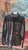 Jack Wolfskin Grey/Black Coat Size S. Est £40