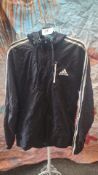 Adidas Black Jacket Size M. Est £25