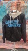 NFL Carolina Panthers Black Jacket Size M. Est £30