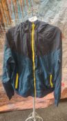 Nike Lightweight Jacket Black/Green Size M. Est £25