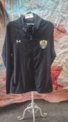 Under Armor Crisp County Cougars Black Tracksuit Jacket Size M. Est £20