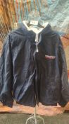 Nautica Retro Blue-White Coat Size XXL. Est £25